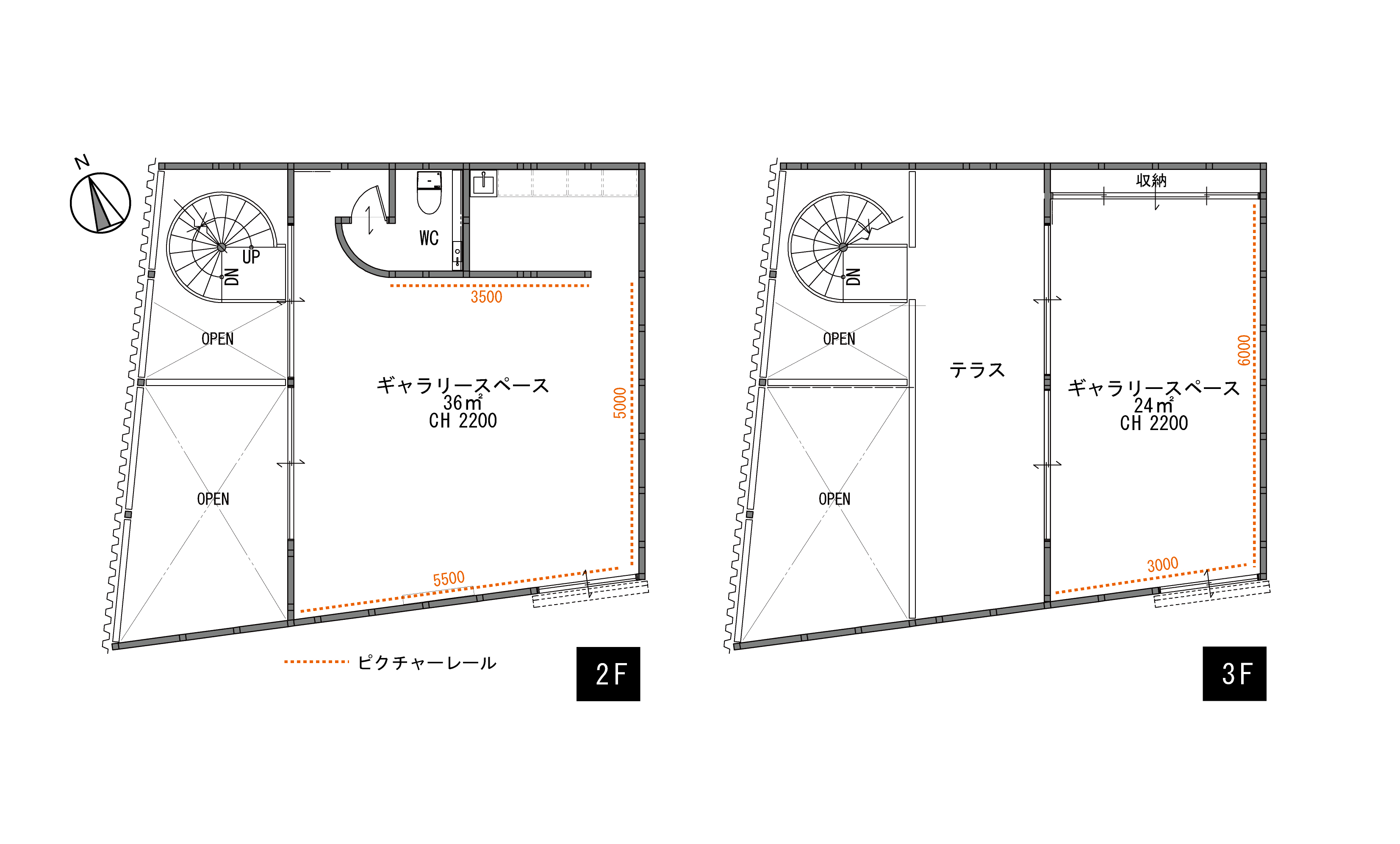 ギャラリー図面
