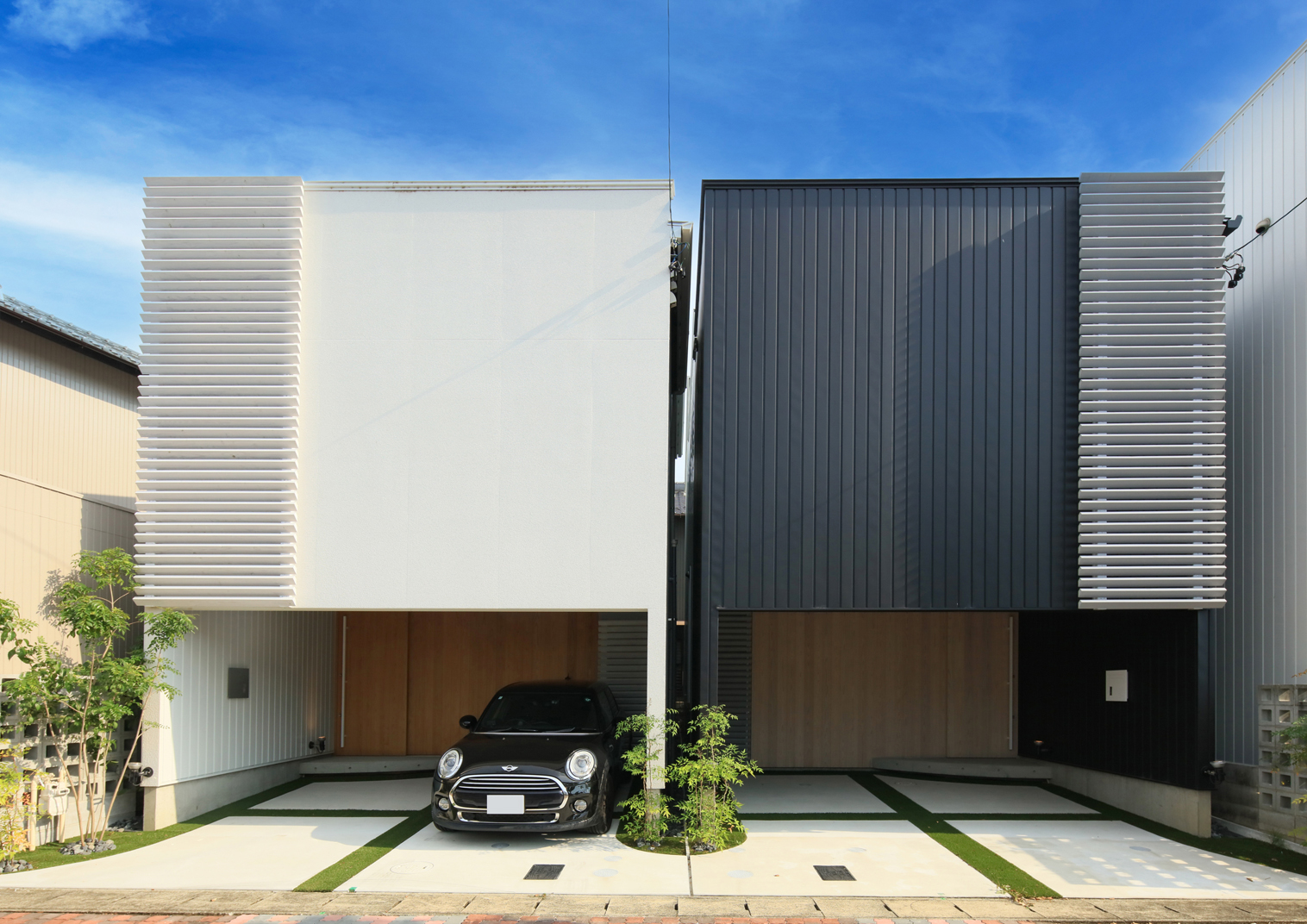 26坪の土地に建つスキップフロアの家 in 一宮市 アイキャッチ画像